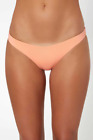 O'Neill Juniors Size XL Saltwater Solids Rockley Bikini Swim Bottoms Coral 1476