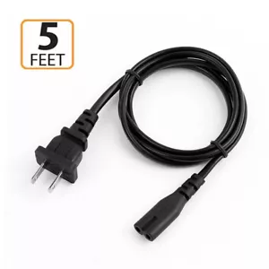 AC Netzkabel Kabel für QFX J-7 Retro Radio Tragbarer Kassettenspieler/Recorder - Bild 1 von 2
