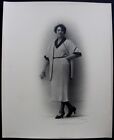 Grande photo orig. 1920 Art Déco Mode Robe signée H.M. TALMA [Henri Manuel] 7