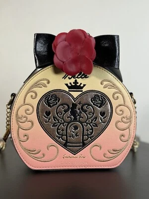 Danielle Nicole Disney Beauty and the Beast Belle Crossbody Rose - Image 1 of 4