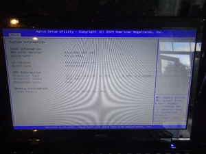 MSI CR620 Core i3-380M 1st Generation 2.53Ghz 1Gb Ram 15.6" Black Laptop - Picture 1 of 6