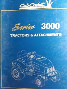 Piezas de implemento de tractor jardín césped Cub Cadet manual MTD serie 3000 - Imagen 1 de 2