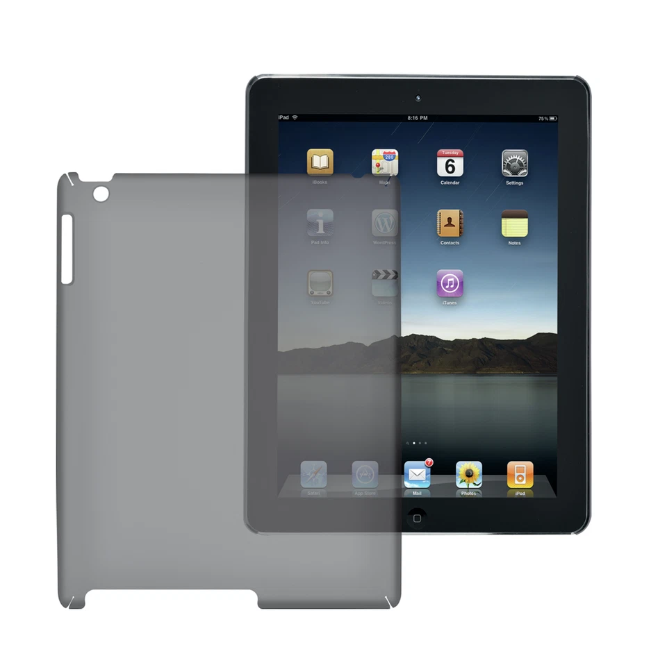 Trust Shock Absorbing Transparent Hardcover Skin For iPad 2, 3 and 4 - Image 1 of 1