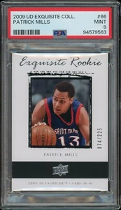 2009 Upper Deck Exquisite Collection #66 /225- PATTY MILLS - PSA 9 - Rookie Card - Bild 1 von 2