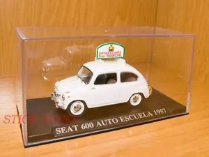 SEAT 600 FIAT AUTOESCUELA DRIVING SCHOOL 1957 1:43 MINT - Imagen 1 de 1