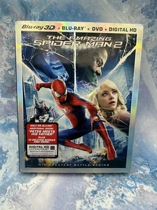 The Amazing Spider-Man 2 (Blu-ray 3D/DVD, 2014, 2 Disc Set) Read Description - Picture 1 of 5