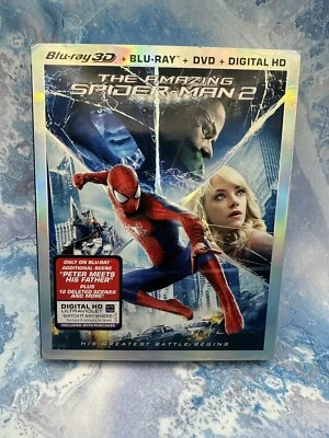 The Amazing Spider-Man 2 (Blu-ray 3D/DVD, 2014, 2 Disc Set) Read Description - Image 1 of 4