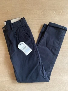 ZARA Kids Boys Black Chino Pants - Sz 10 - Picture 1 of 8