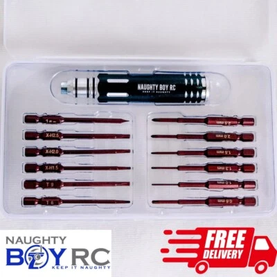 NBRC Screw Driver 12-in-1 RC Car Multi Tool Set Kit Hex Phillips Torx Truck Boat - Image 1 of 4