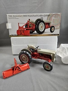 Vintage 1953 Aluminum ERTL 1:12 Scale Ford Golden Tractor, Rare LimitedEdt Ex/NM - Picture 1 of 15