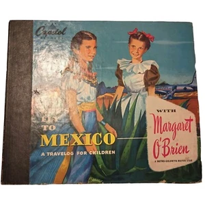 Let's Fly to Mexico Capitol Records 1948 CC-71 10" Shellac 78rpm Children's - Imagen 1 de 13