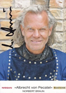 Norbert BRAUN - dt. Schauspieler, Störtebeker-Festspiele 2008, Original! - Bild 1 von 1
