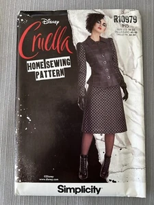 Simplicity Misses' Cruella Costume Uncut Pattern, R10979 R5, US Sizes 14-22 - Picture 1 of 2
