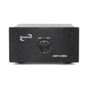 DYNAVOX AMP-S MKII Verstärker/Boxen Umschalter schwarz - Bild 1 von 8