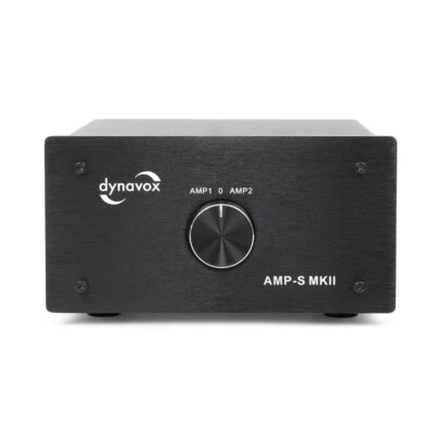 DYNAVOX AMP-S MKII Verstärker/Boxen Umschalter schwarz - Bild 1 von 4