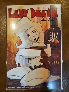 Lady Death Revelations #1 Naughty Knives Edition edición limitada 230 certificado de autenticidad firmado casi nuevo - Imagen 1 de 6