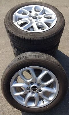 4 Orig MINI Sommerräder Loop Spoke 494 195/55 R16 87W F56 F56 F57 6855103 1141 - Bild 1 von 4