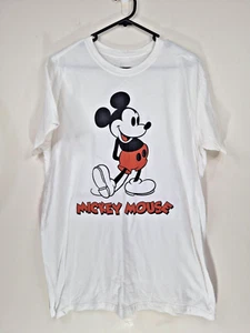 Vintage Disney Mickey Mouse Classic Right Foot Tap Character T-Shirt Top Size L - Picture 1 of 5