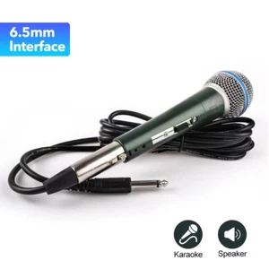 Vocal Mikrofon Dynamisches Handmikrofon mit 6,35/6,5mm Klinke Universal 3M Kabel - Bild 1 von 19