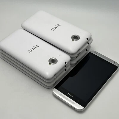 Lote De 10 HTC Desire 601 Blanco 8GB Desconocido CDMA Teléfono Operador solamente (SIN BATERÍA) Foto 1 de 4