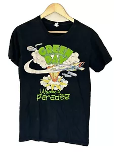 Green Day Shirt schwarz kurzärmelig Rundhalsausschnitt Punk Rock Konzert Shirt Punk S - Bild 1 von 3