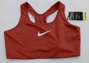 NWT Women's Nike Swoosh Plus Dri-Fit Medium Support Sports Bra, Rose Color SZ 2X - Picture 1 of 6