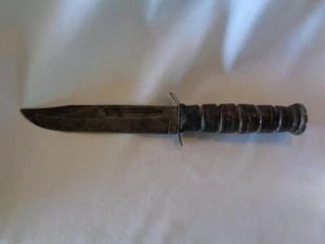 POST 1974 "U.S. CAMILLUS" LATE VIETNAM ERA COMBAT KNIFE - NO SHEATH - FREE SHIP - Picture 1 of 12