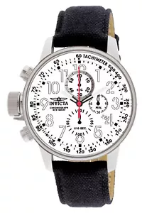 Invicta Men's 1514 I "Force Collection" Quartz Chrono 46mm Canvas Strap Watch - Picture 1 of 6