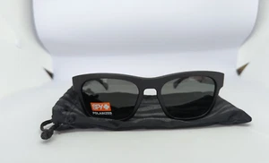 SPY Crossway Sosi Sunglasses Matte Black / Gray Polarized NIB - Picture 1 of 10