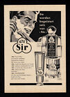 3w4714/ Alte Reklame von 1958 - >4711< - SIR – Sie werden begeistert sein.
