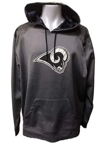 Los Angeles Rams Herren Majestic Armor Pullover Hoody Sweatshirt - Anthrazit - Bild 1 von 1