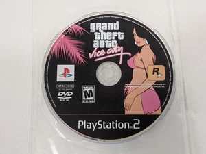 PlayStation 2 - Grand Theft Auto Vice City Disc Only Tested - Picture 1 of 3