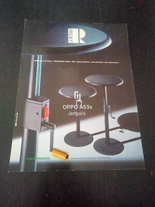 1988 REXITE 2100 APPRENDISTA TAVOLINO DESIGN GABRIELLA MONTAGUTI AD PUBBLICITA - Foto 1 di 1