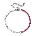Luxury Cubic Zirconia Chain Bracelet Adjustable Bangle For Women Jewelry Party