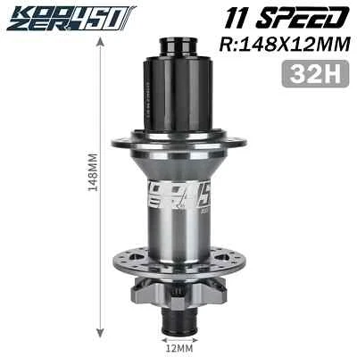 Buje de bicicleta BOOST MTB 6 patas 120HD 28 32H HG MS 8-12S 110x15 mm 148x12 mm eje pasante Foto 1 de 4