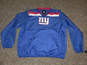 NEW YORK GIANTS PULLOVER JACKET MENS XL NFL TEAM APPAREL NEW WITH TAGS! - Picture 1 of 3