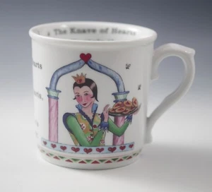 ROYAL WORCESTER NURSERY RHYMES QUEEN OF HEARTS MUG - Picture 1 of 4