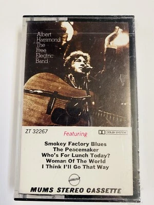 Albert Hammond 1973 SEALED The Free Electric Band Cassette Tape NOS Mums Records - Image 1 of 3