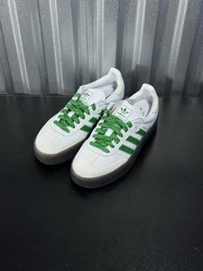 Adidas Sambae Blanco Verde Goma Para Mujer Tallas 6 - 8 IE9105 - Imagen 1 de 5