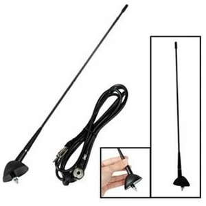 ANTENNA PER AUTO FIAT WISDOM CAVO 230 CM CAR RADIO UNIVERSALE MASSIMA RICEZIONE - Foto 1 di 2
