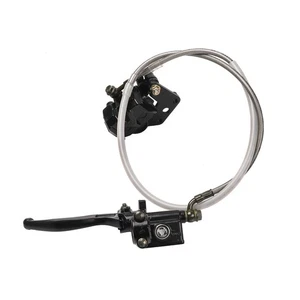 Front Hydraulic Brake Cylinder & Pad For 50/70/110cc 125 140cc Pit Dirt Bike NEW - Picture 1 of 6