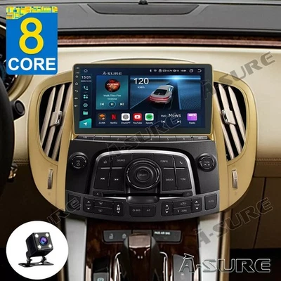 4+64GB Android 14 Stereo Radio for 2010-2013 Buick Lacrosse Carplay GPS + Camera - Imagem 1 de 4