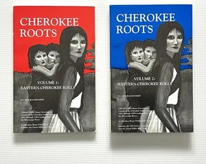 Cherokee Roots by Bob Blankenship Volumes 1 & 2 Genealogy PB 1992 - Picture 1 of 12