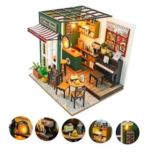 DIY Miniature Dollhouse Kit, Minihouse Crafts for Adults, Wooden Mini Craft - Picture 1 of 7