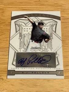 A.J. Pollock Auto RC 2009 Bowman Sterling - Bild 1 von 2