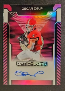 2025 Leaf Optichrome Football AUTOGRAPH OSCAR DELP BA-OD1 1/8 - Picture 1 of 2