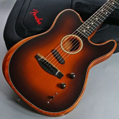 Used Fender Acoustasonic Telecaster Sunburst, weight 2.33kg - Image 1 of 4
