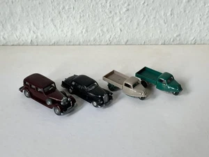 Wiking 4 Fahrzeuge PKW LKW 1:87 H0 - Bild 1 von 1