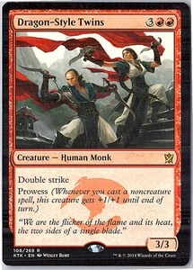 Dragon-Style Twins R Khans of Tarkir 108 Near Mint - Picture 1 of 1
