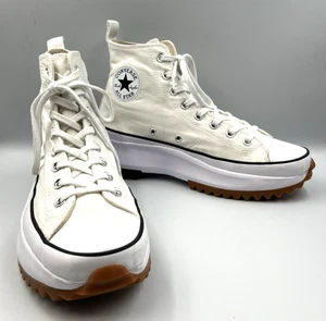 Scarpe da ginnastica Converse Run Star Hike Platform taglia 9 alte bianco sporco 166799C - Foto 1 di 18